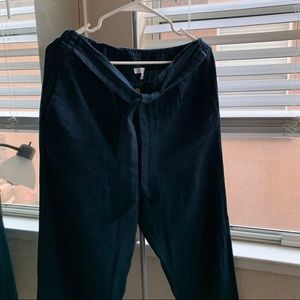 Patrons of Peace Teal Linen Pants